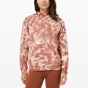 Lululemon All Yours Hoodie Tie Dye *Fleece - Size 10